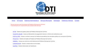 
                            2. DTI Online - Ourinhos - Prefeitura Municipal de Ourinhos