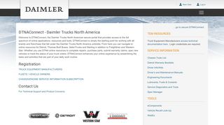 
                            12. DTNAConnect - Daimler Trucks North America