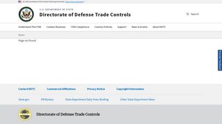 
                            1. DTrade - DDTC - US Department of State