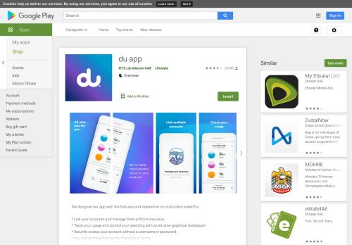 
                            3. du app - Apps on Google Play