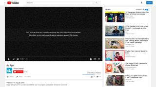 
                            9. du App - YouTube
