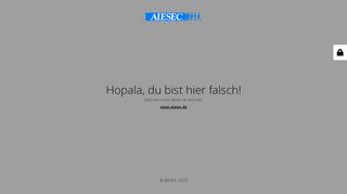 
                            3. Du hast dein Passwort vergessen? - AIESEC