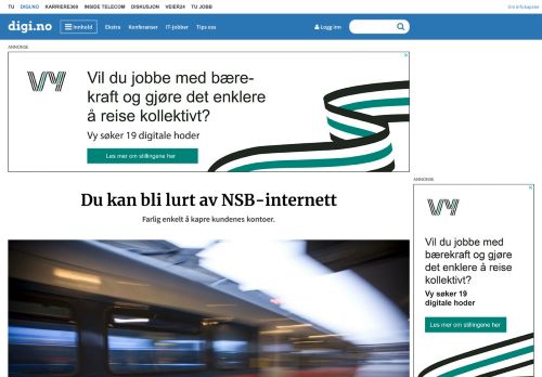 
                            6. Du kan bli lurt av NSB-internett - Digi.no