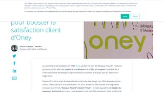 
                            9. Du social listening pour booster la satisfaction client d'Oney ...