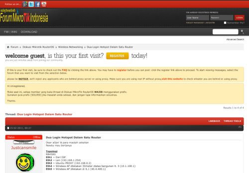 
                            8. Dua Login Hotspot Dalam Satu Router - Forum MikroTik Indonesia