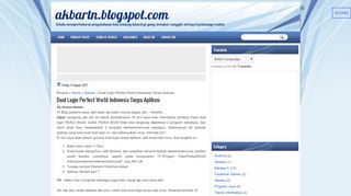 
                            1. Dual Login Perfect World Indonesia Tanpa Aplikasi | akbartn.blogspot ...