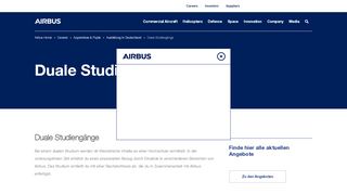 
                            1. Duale Studiengänge - Airbus