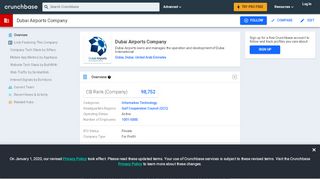 
                            13. Dubai Airports Company | Crunchbase