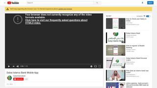 
                            9. Dubai Islamic Bank Mobile App - YouTube