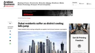 
                            4. Dubai News: Dubai residents suffer as district cooling bills jump ...