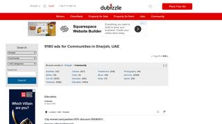 
                            4. Dubizzle Sharjah | Community Ads & Pages in Sharjah, UAE