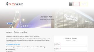 
                            2. Dublin Airport Jobs > daa Airport Jobs with Flexsource Recruitment