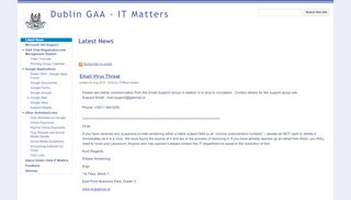 
                            10. Dublin GAA - IT Matters - Google Sites