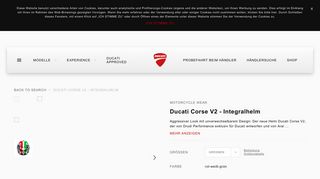
                            11. Ducati Corse V2 - Integralhelm | Motorcycle wear | apparel Ducati