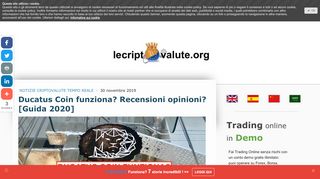 
                            6. Ducatus Coin Criptomoneta Italia funziona? Forse schema Ponzi ...