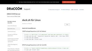 
                            7. duck.sh for Linux – DRACOON