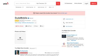 
                            13. DudaMobile - CLOSED - 18 Reviews - Web Design - 577 College ...