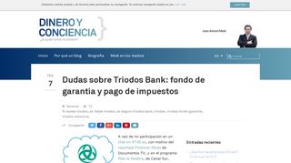 
                            7. Dudas sobre Triodos Bank: fondo de garantía y pago de impuestos ...
