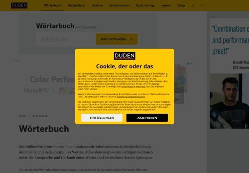 
                            7. Duden | Über Duden online