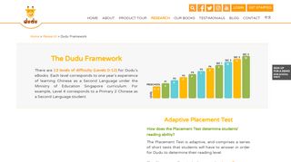 
                            8. Dudu: Framework - Adaptive Placement Test and Reading Programme