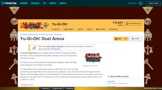 
                            5. Duel Arena - Yu-Gi-Oh! - Fandom