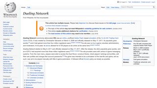 
                            8. Dueling Network - Wikipedia
