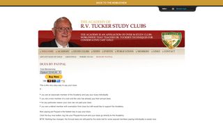
                            9. Dues by Paypal || R.V.TUCKER Study Groups