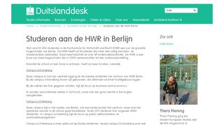 
                            2. Duitslanddesk | Studeren aan de HWR Berlin