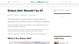 
                            5. Dukan diet: Phases, cooking ideas, and effectiveness