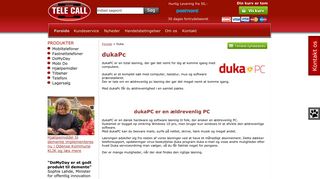 
                            10. DukaPC Ældrevenlig PC | Duka PC - Computer til Ældre - TeleCall.dk