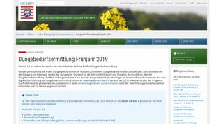
                            1. Düngebedarfsermittlung Frühjahr 2019 » Landesbetrieb ...