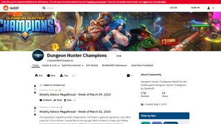 
                            7. Dungeon Hunter Champions - Reddit
