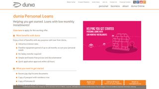 
                            5. dunia | Personal Loans - Dunia Finance