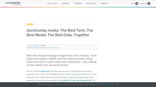 
                            11. dunnhumby media: The Best Tech, The Best Media, The Best Data ...