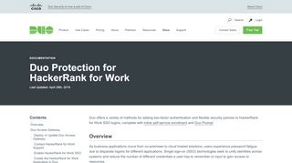 
                            6. Duo Protection for HackerRank for Work | Duo Security