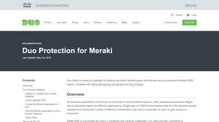 
                            11. Duo Protection for Meraki | Duo Security