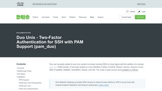 
                            12. Duo Unix - 2FA for SSH with PAM Support (pam_duo) | Duo Security