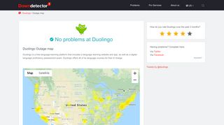 
                            7. Duolingo down? Current status and problems. | Downdetector