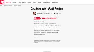 
                            13. Duolingo (for iPad) Review & Rating | PCMag.com