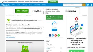 
                            9. Duolingo for Windows Phone - Download