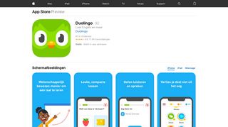 
                            3. Duolingo in de App Store - iTunes - Apple