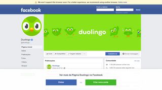 
                            11. Duolingo - Página inicial | Facebook