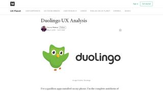 
                            11. Duolingo UX Analysis – UX Planet