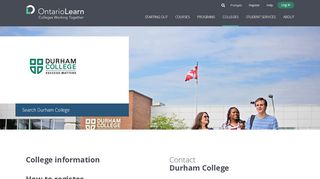 
                            12. Durham College : ontariolearn