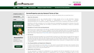 
                            8. DurianProperty.com.my General Terms of Use