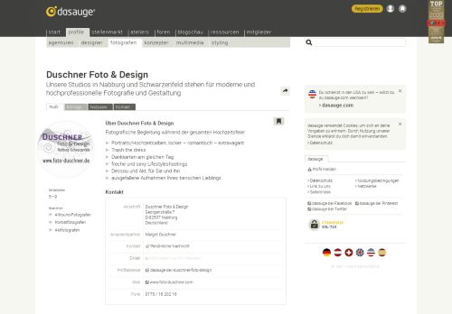 
                            9. Duschner Foto & Design – dasauge® Fotografen