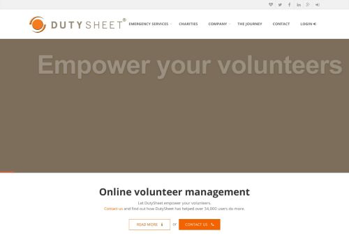 
                            2. DutySheet | Enabling Volunteering | Online Volunteer Management