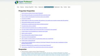 
                            3. Dúvidas Frequentes - SuperPro Web