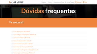 
                            4. Dúvidas sobre webmail - RedeHost