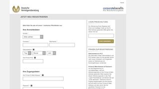 
                            5. DVAG - Deutsche Vermögensberatung AG | Registrierung